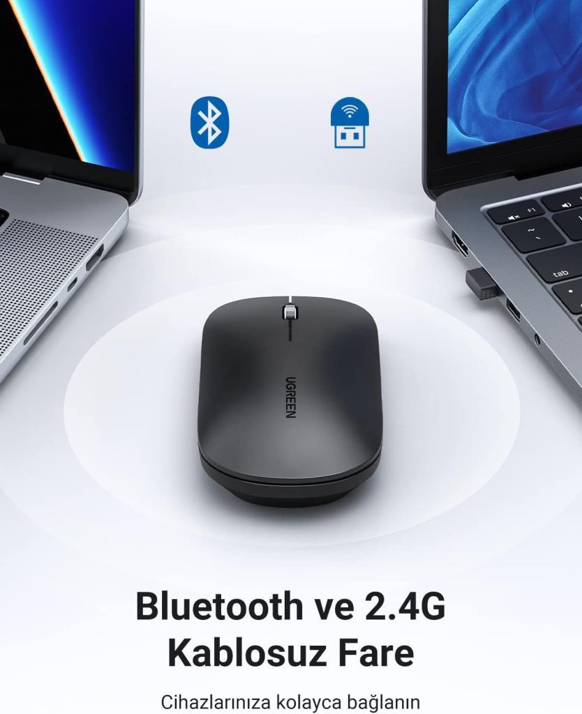 Ugreen Kablosuz Mouse 4000 DPI