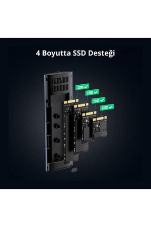 Ugreen M.2 SATA USB 3.1 Gen1 Kutusu