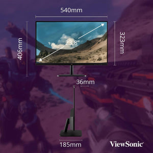 Viewsonic 23.8 Vıewsonıc VA2432-H Fhd IPS 75HZ 4ms HDMI VGA
