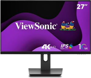 ViewSonic VG2762-4K 27" 4 ms 4K Pivot IPS 60 Hz Monitör