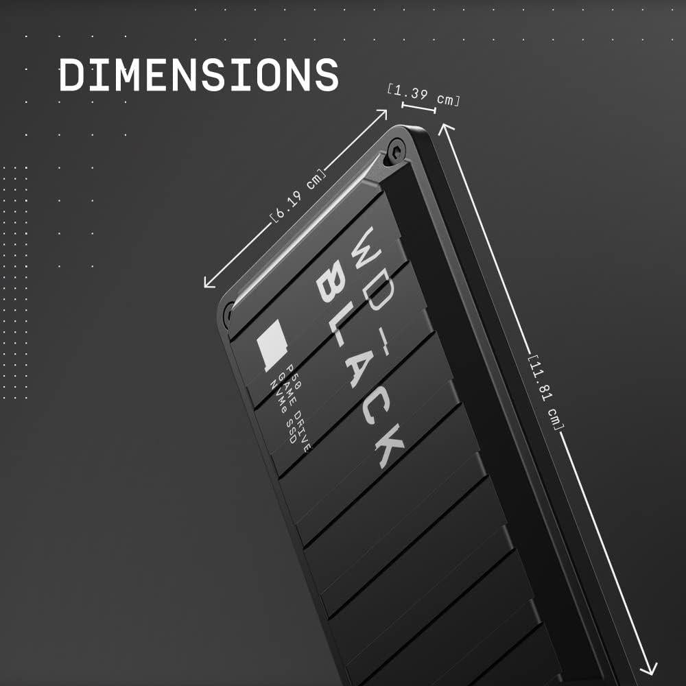 WD Black P50 1TB USB 3.2 SSD